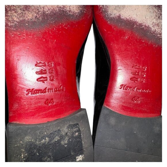 Ron Tomson The Formal Patent Leather Loafer 44 US 11 Slip On Shiny Groom Formal - Picture 7 of 7